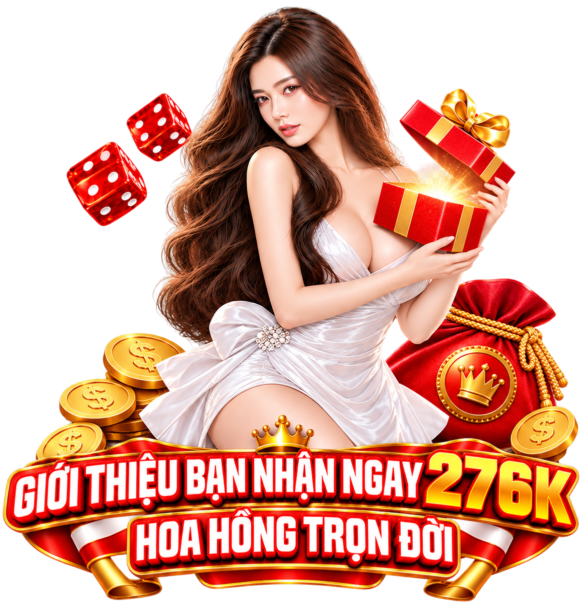 Giới thiệu bạn nhận ngay 276K hoa hồng trọn đời
